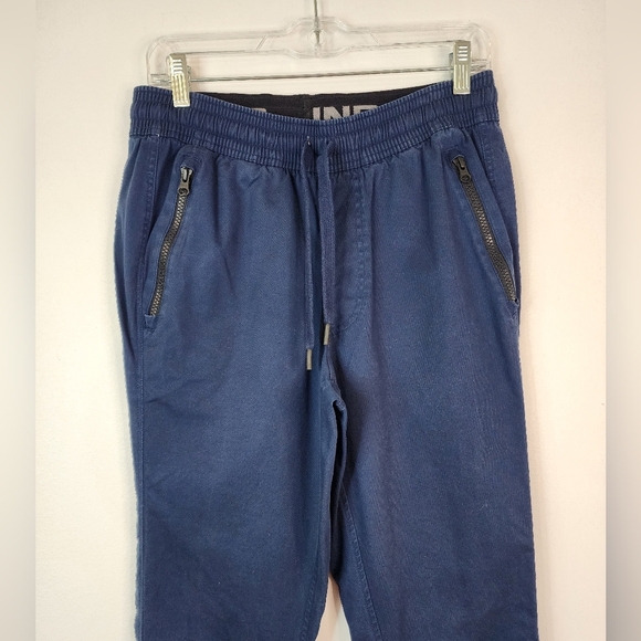 Under Armor Men's Navy Blue Jogger Zip Pockets Pants Drawstring Closure, sz MD - Picture 9 of 10